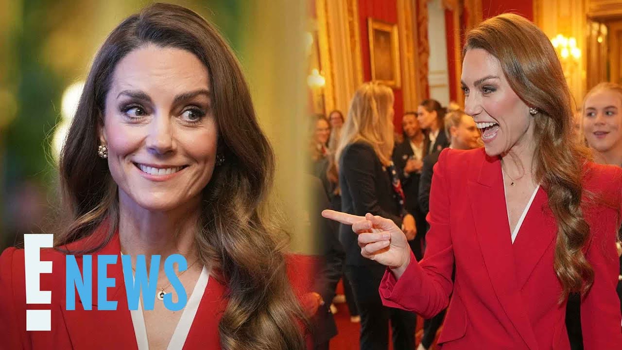 Кейт Миддлтон нарушила королевскую традицию, встретившись с английской сборной по регби | E! News