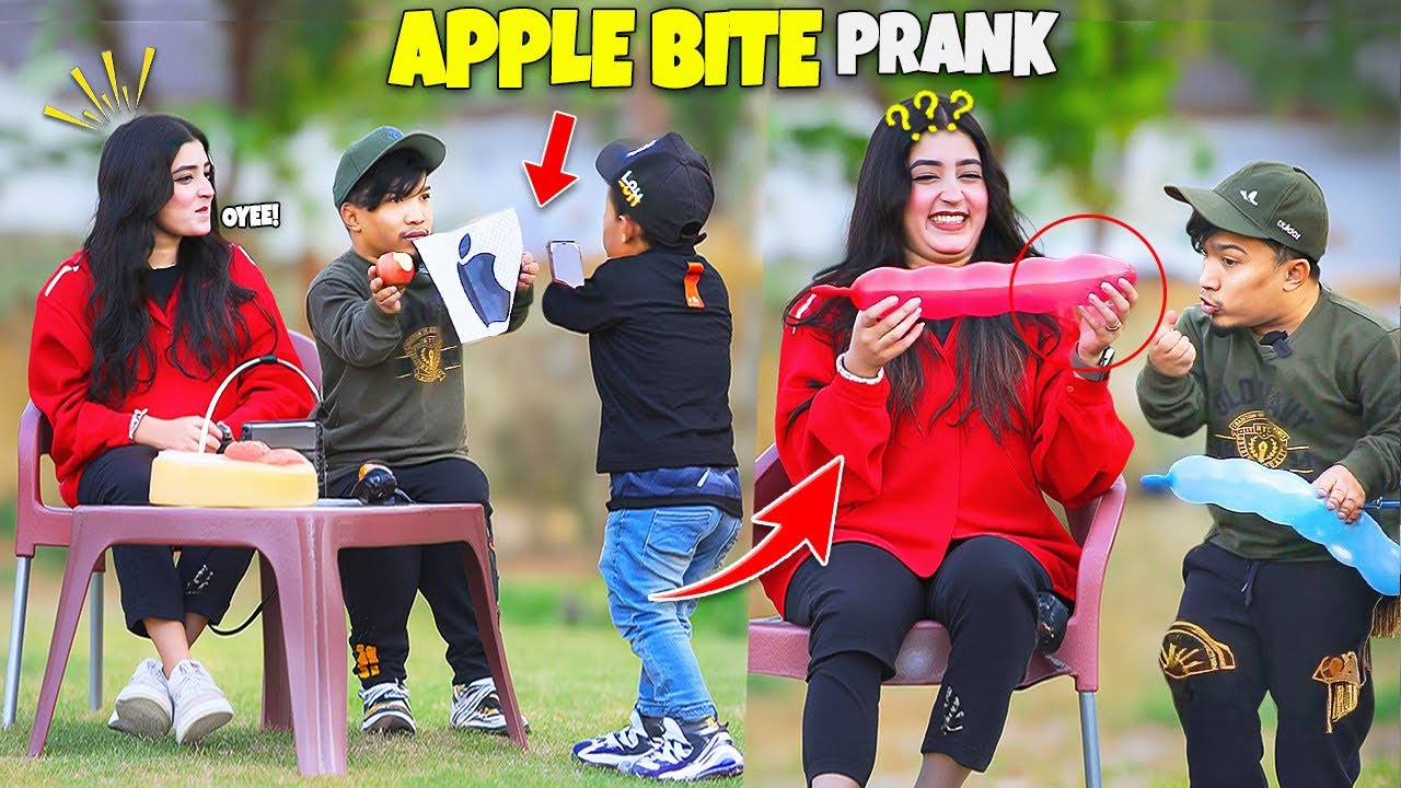 Apple Bite Prank - Win iPhone 16 - | @NewTalentOfficial