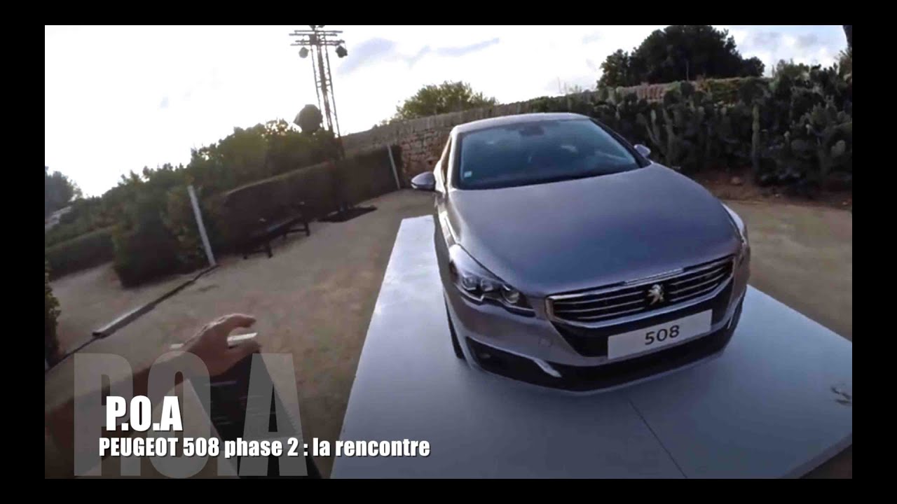 Peugeot 508 phase 2, la rencontre