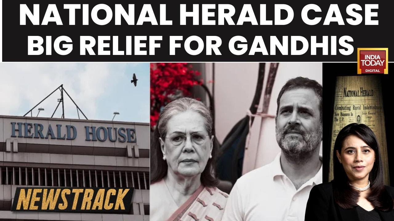 NewsTrack With Marya Shakil: Court Refuses Cognizance of ED Charge Sheet; Big Relief for Gandhis