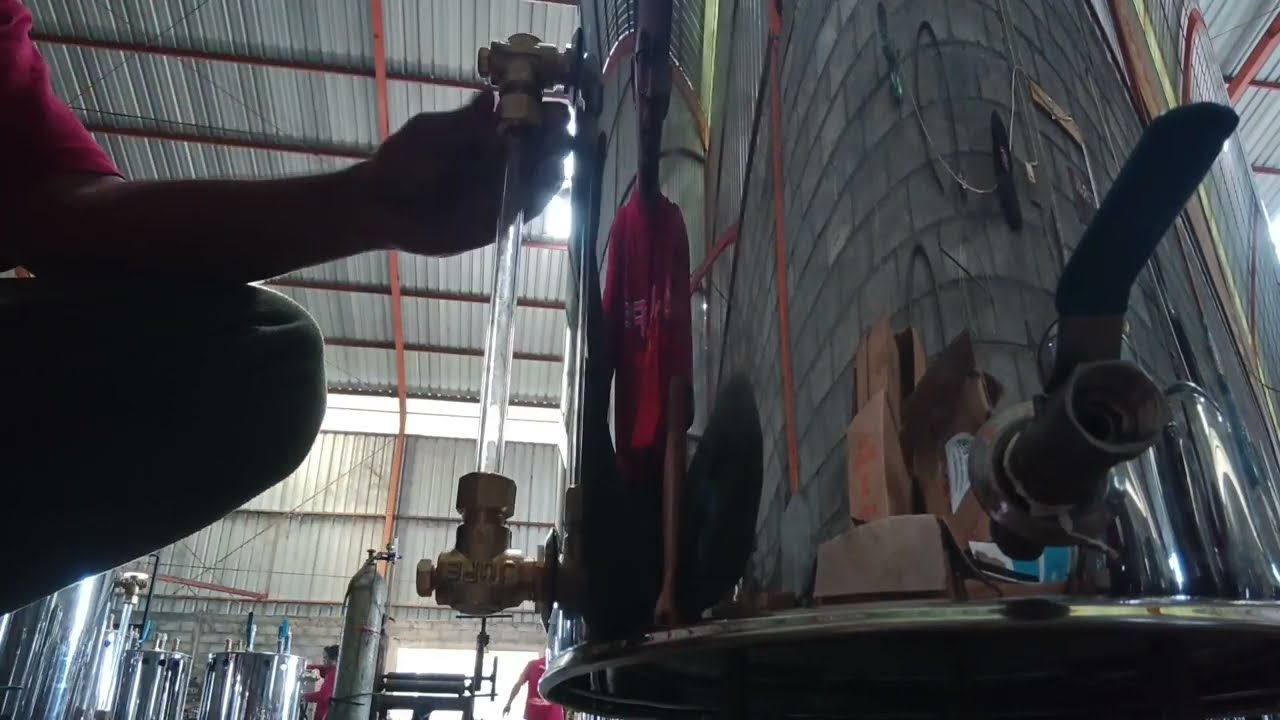 cara pasang kaca boiler setrika uap dengan benar