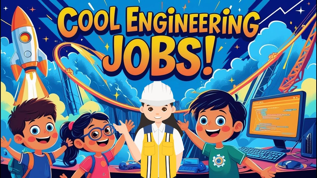 Cool Engineering Jobs for Kids | Discover STEM Careers! Engineering Jobs for Kids Song