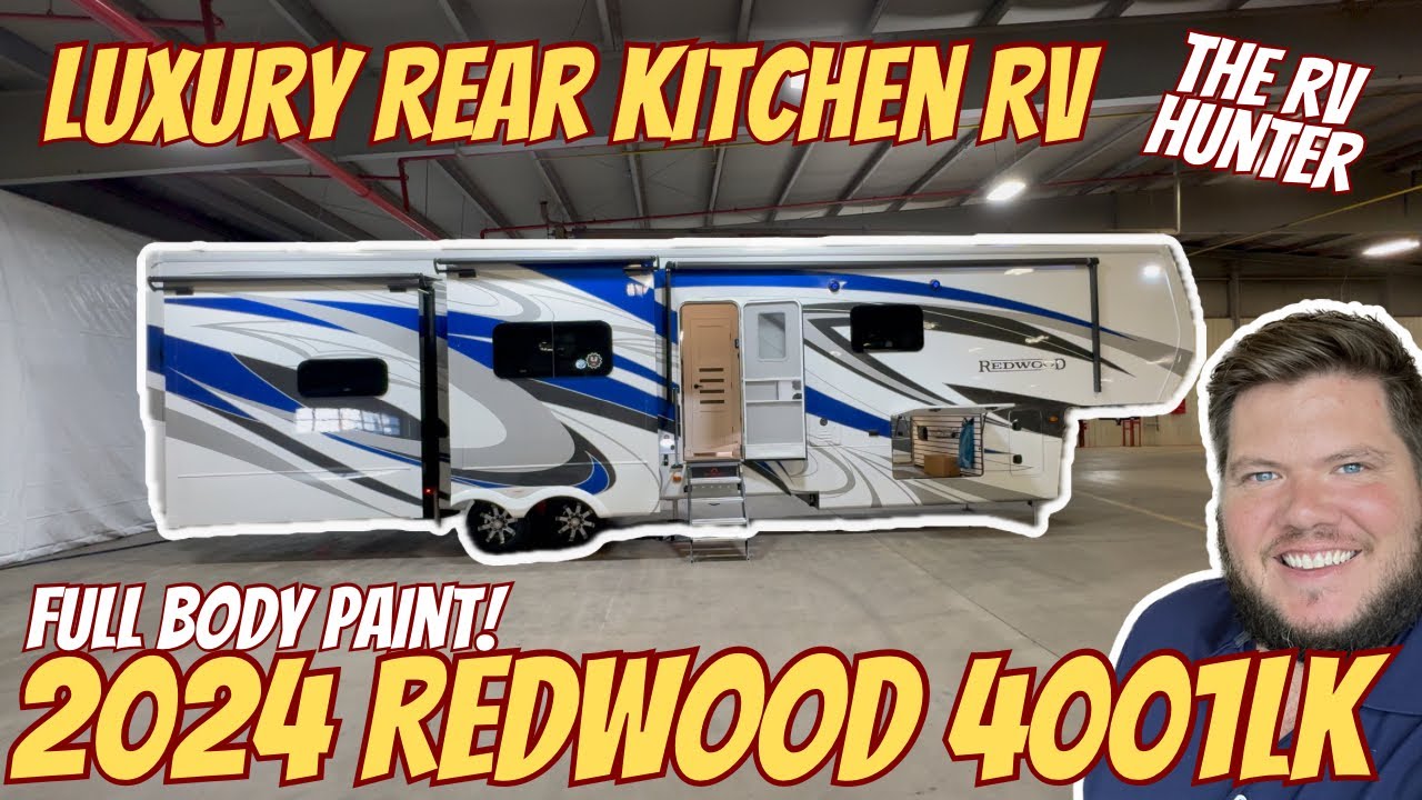 2024 Redwood 4001LK | Luxury Rear Kitchen RV