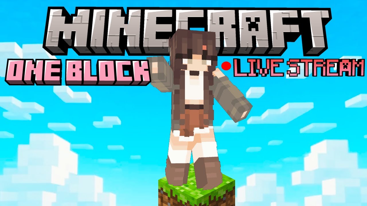 MINECRAFT ONE BLOCK! ep. 5 MINECRAFT LIVE STREAM #shorts