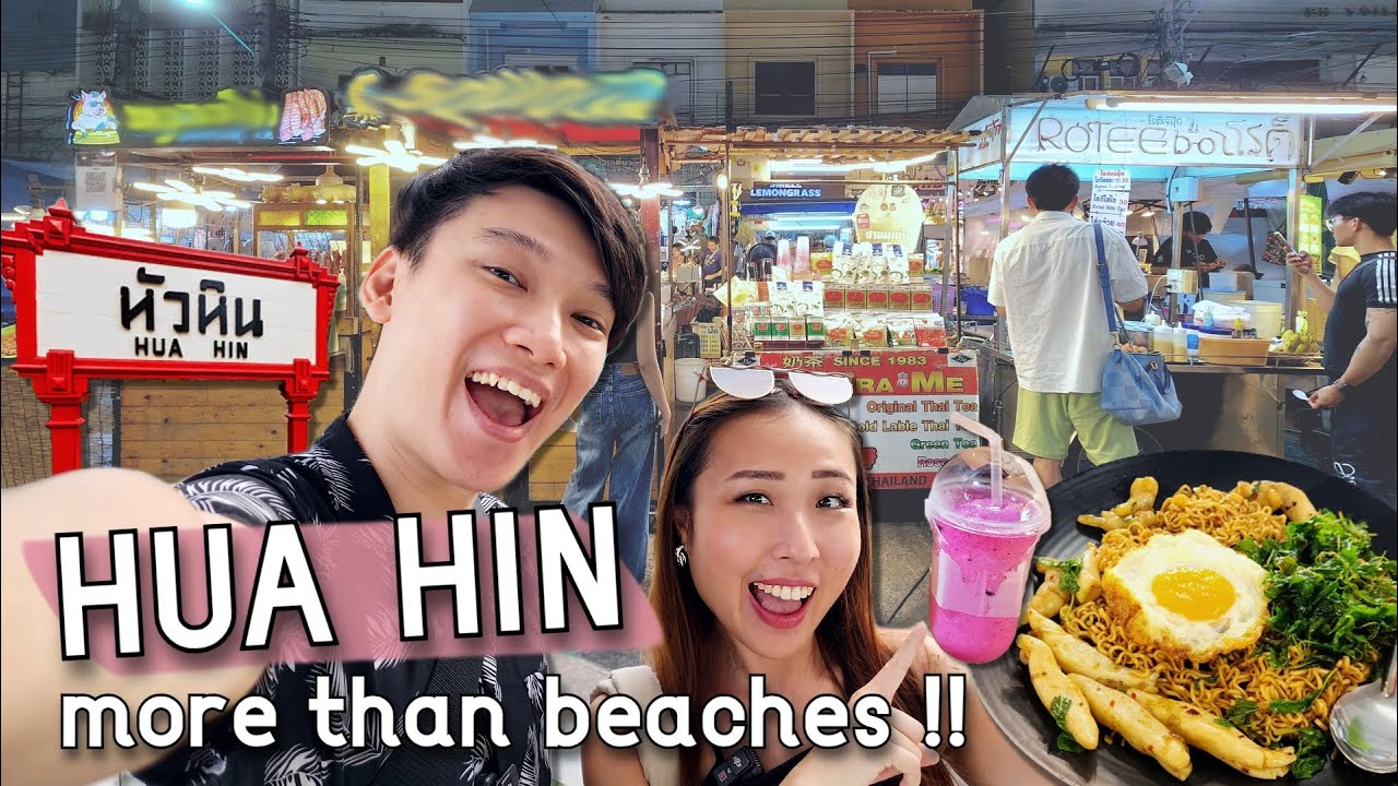 HUAHIN as a destination?? Beach, Mall, Night Market | AP in Thailand | Vlog 129
