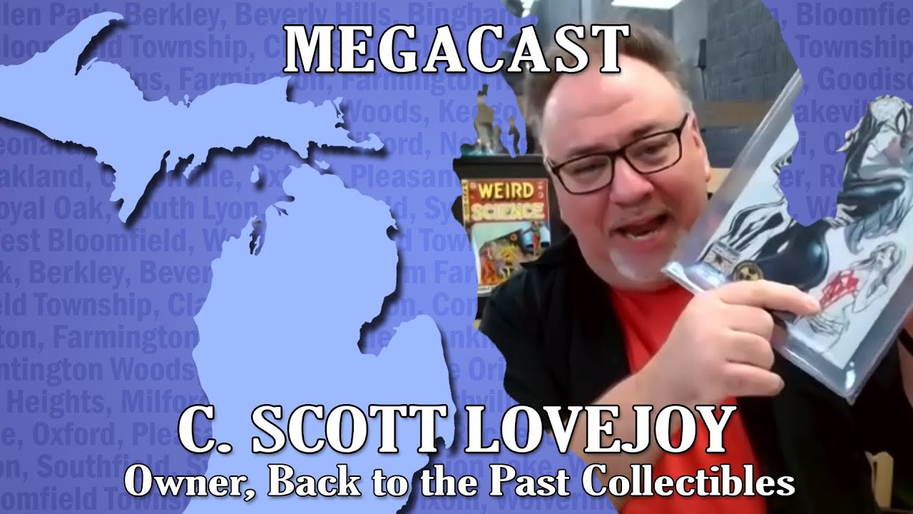 C. Scott Lovejoy, Owner of Back to the Past Collectibles' Giant-Size Comics Auction!