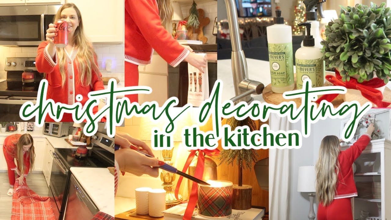 2025 CHRISTMAS DECORATING | COZY + CLASSIC CHRISTMAS KITCHEN | Lauren Yarbrough