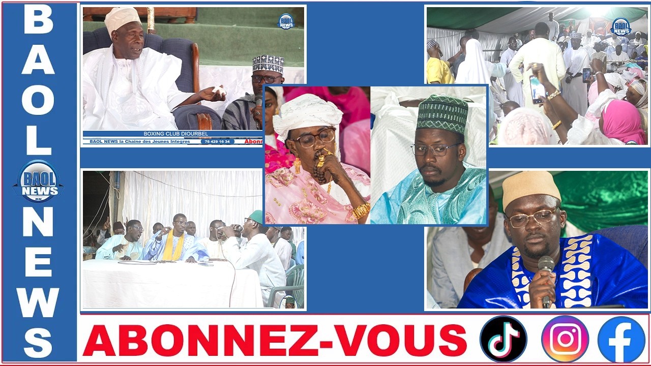 Journée Cheikh AHmed Tidiane Cherif Organisé par Samba Cisse Att Tidiani à Diourbel............