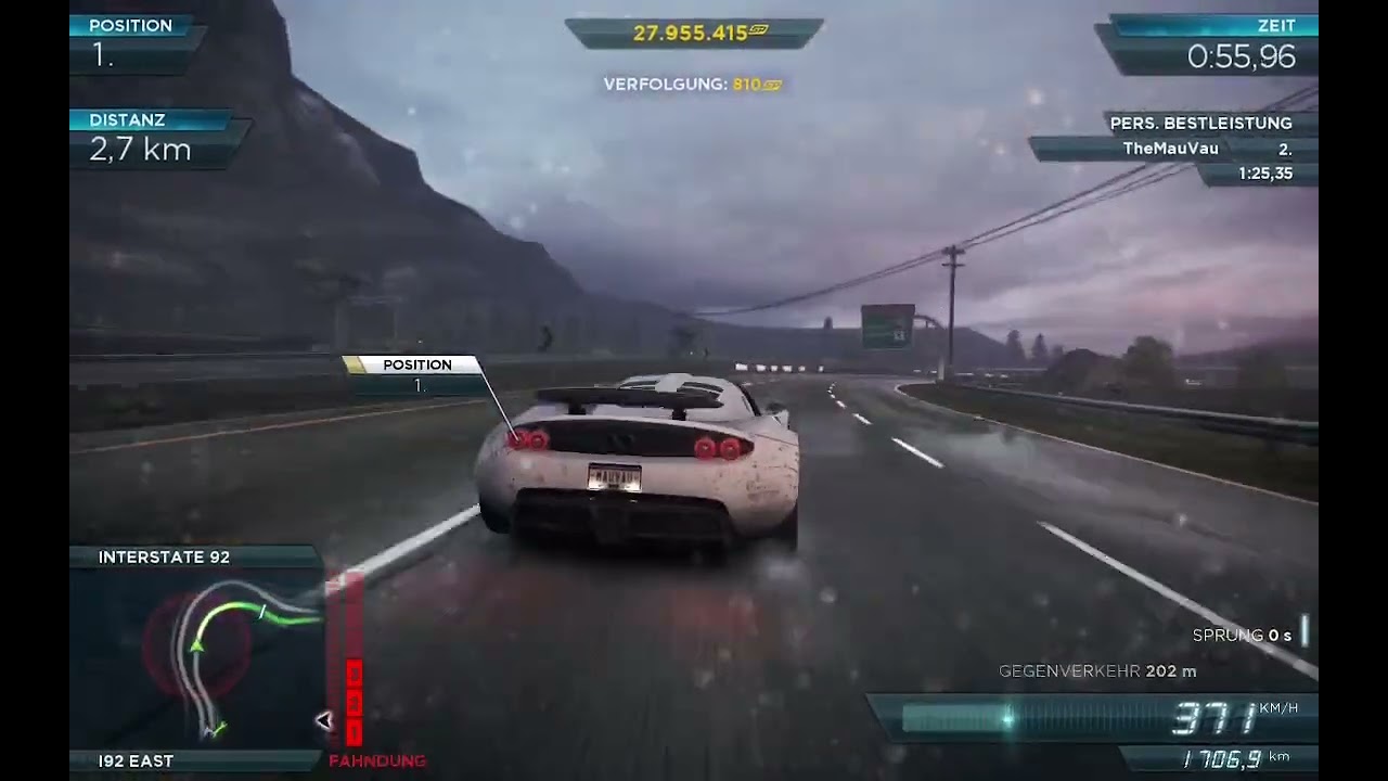 NFSMW12 | Most Wanted 8 | 1:22,50