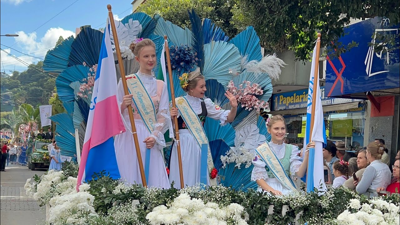 Desfile Histórico Pomerano-Festa Pomerana 2024-Sta Ma Jetibá ES