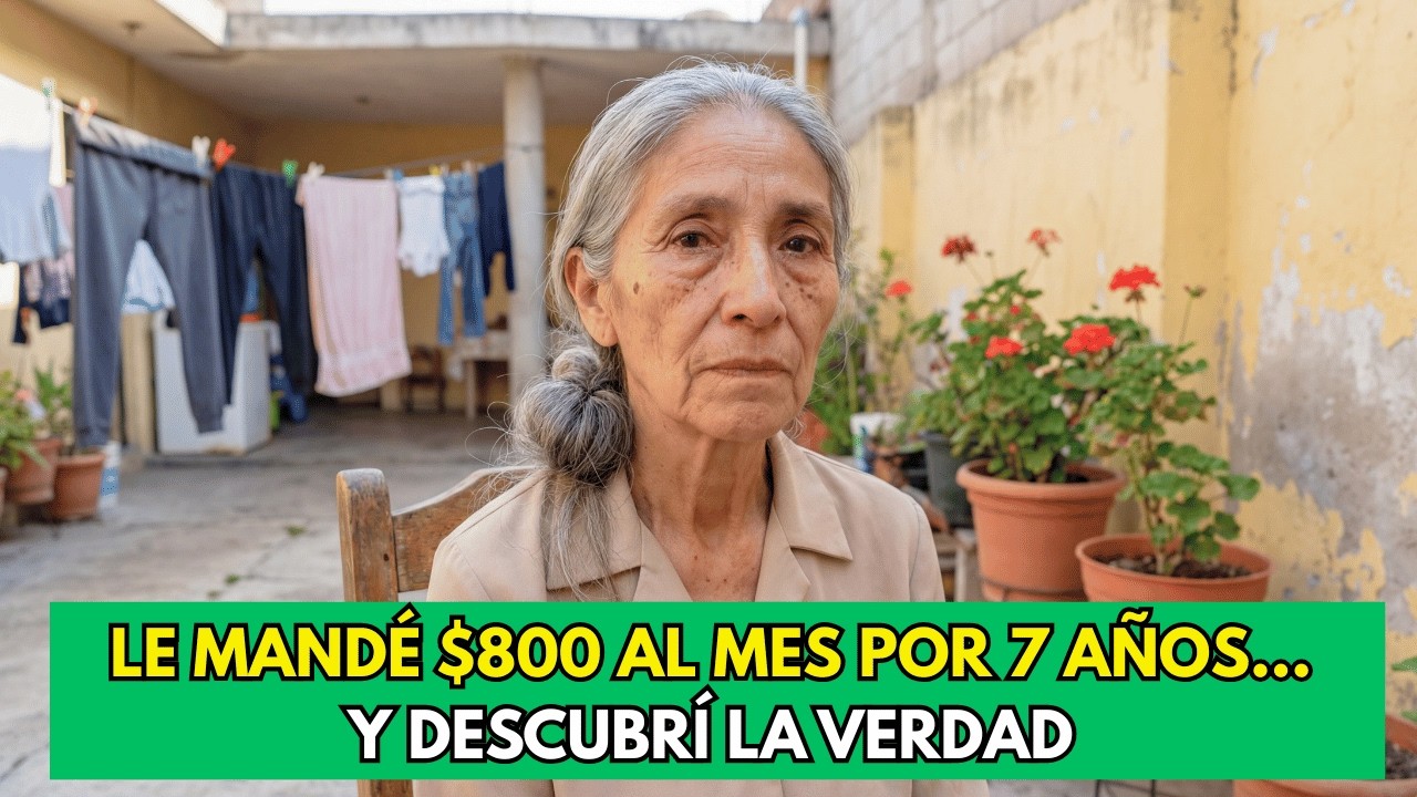 Solía Enviarle $800 Cada Mes A La Esposa De Mi Hijo... Pero Él Falleció Hace Años Y Me Enteré