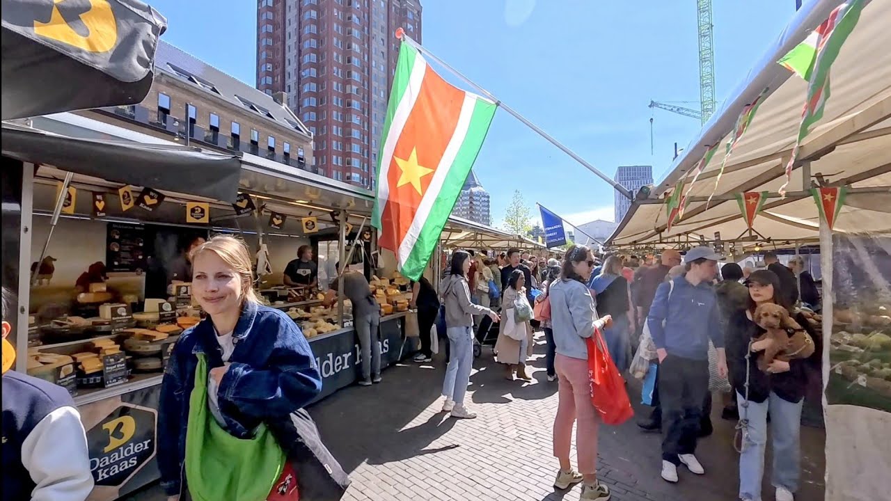 Full Market Tour |Rotterdam Weekly Market 