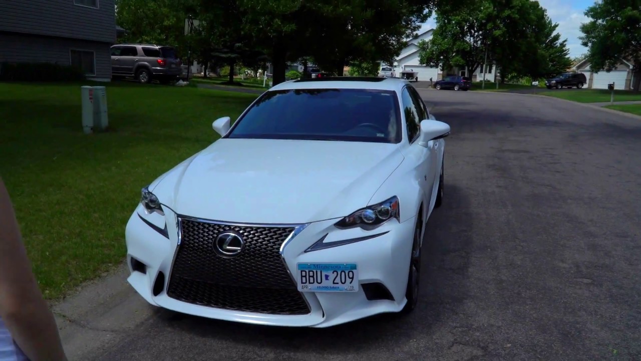 Lexus IS350 F Sport | Installing License Plate Side Mount