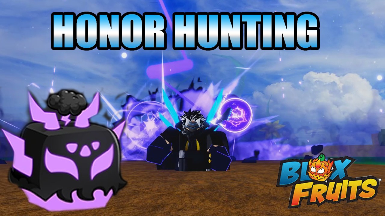 Purple Lightning Fruit Honor Hunting 10.4M To 30M - Blox Fruits
