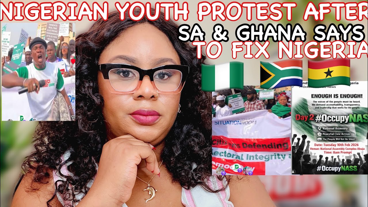 NIGERIANS LISTENED TO SOUTH AFRICA, GHANA & OTHER AS THEY PROTEST AGAINST 2027 ELECTION