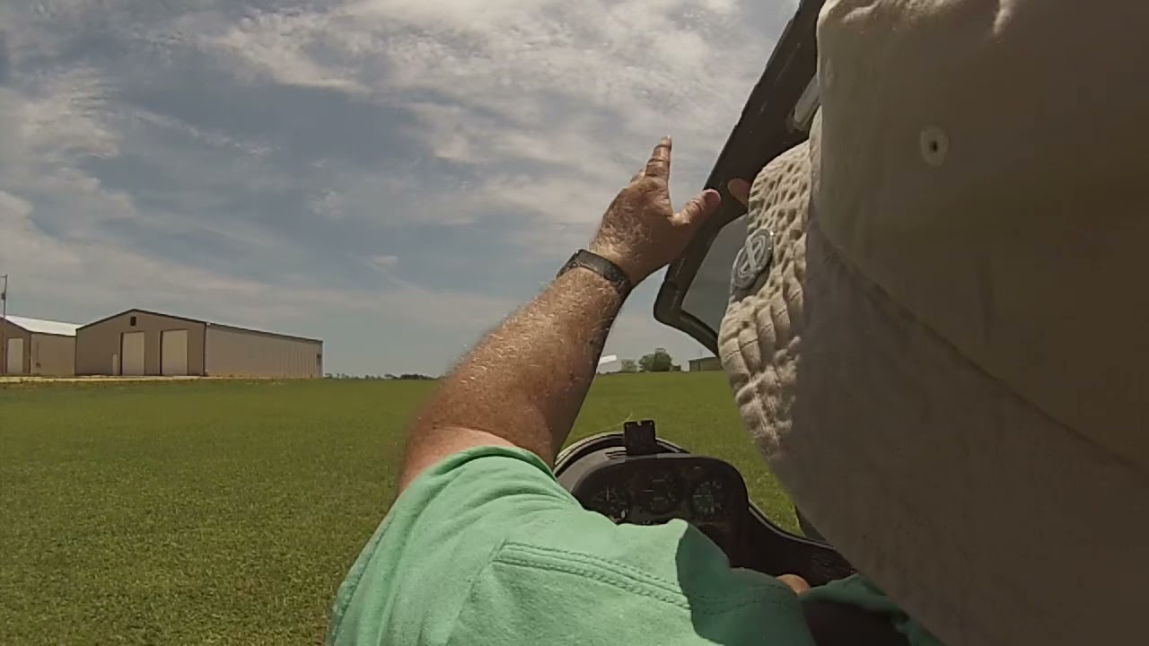 Glider tow rope break at 200 feet practice