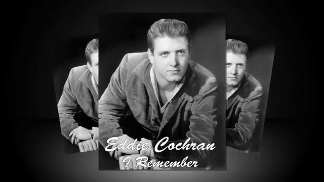 Eddie Cochran   -  I Remember [ CC ]