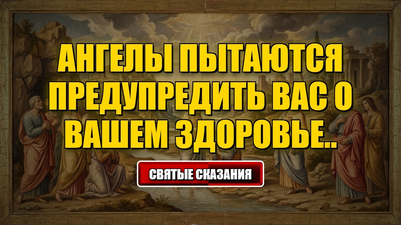 Сегодняшнее послание от Бога Ангелы пытаются предупредить вас о вашем здоровье... #Бог