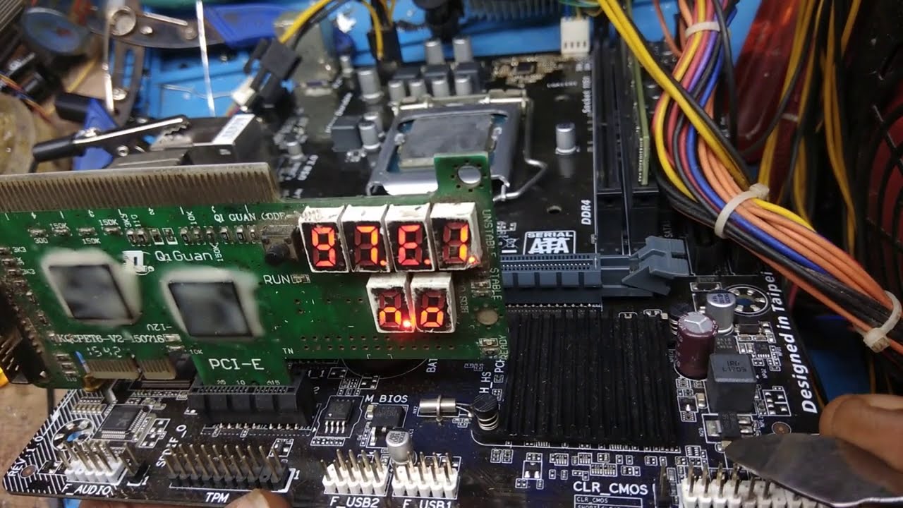 gigabyte  ga h110 s2 no power (rtc fail)डेस्कटॉप बोर्ड हिंदी में मरम्मत