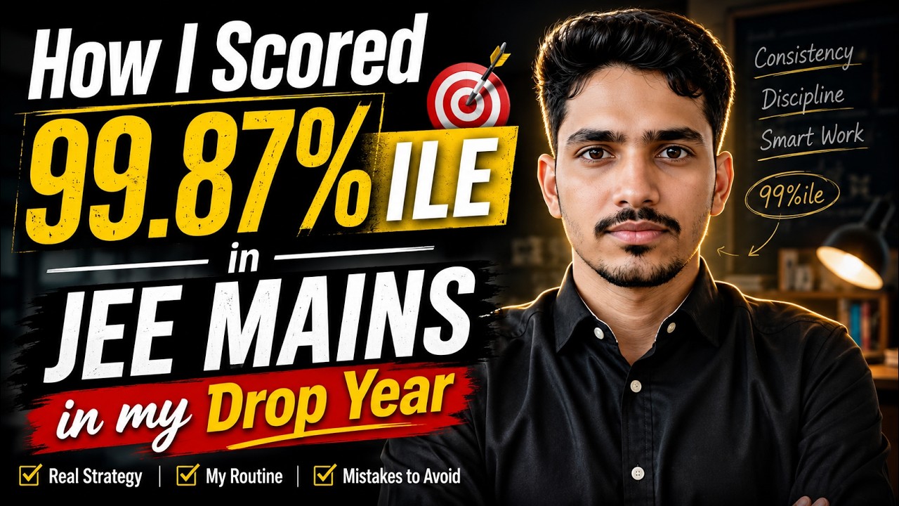 I Almost Gave Up on JEE in My Drop Year... Then Everything ChangedWhy?