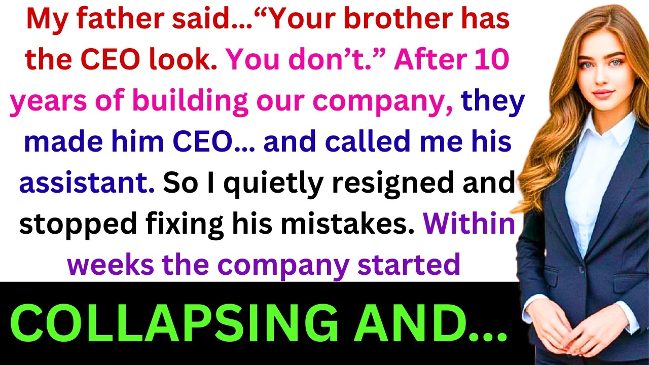 Brother Was Chosen as CEO by Our Parents So I Resigned and They Lost an $850K Contract Without Me...