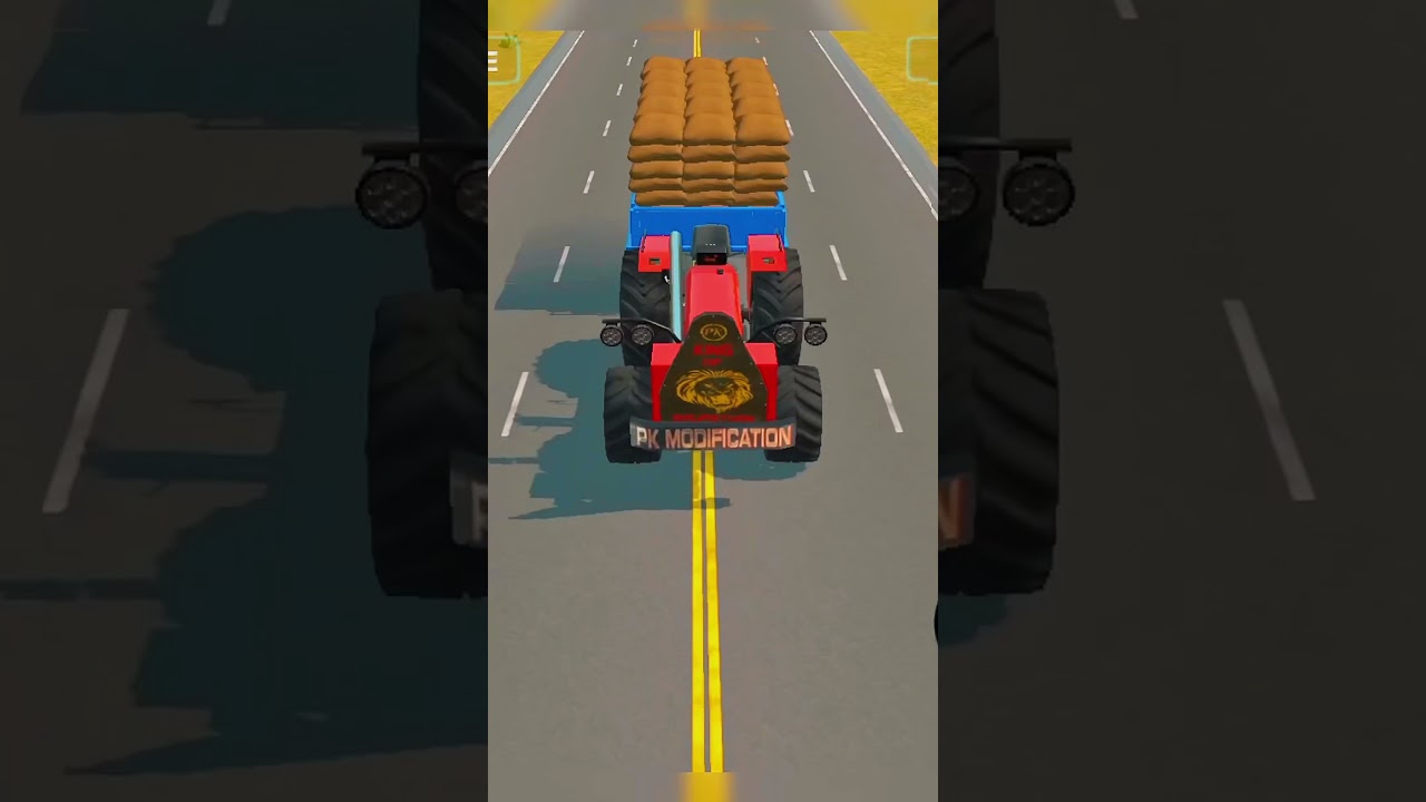 Tractor Driving | Indian Vehicle Simulator 3D | #ytshorts #shorts #gaming