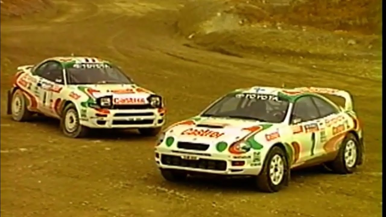 St205 Celica GT-Four debut test japan 1994