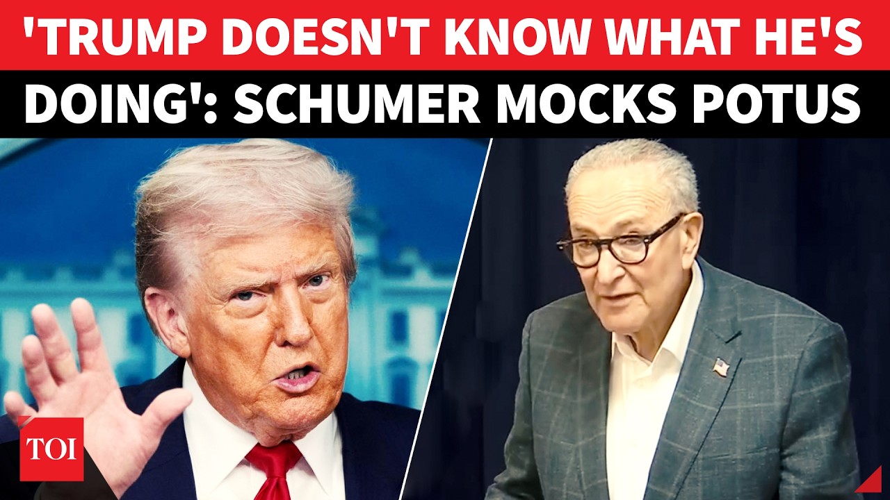 'Trump Flying By The Seat Of His Pants'; Sen. Schumer Urges GOPs To  Block New Tariffs | SC Defeat