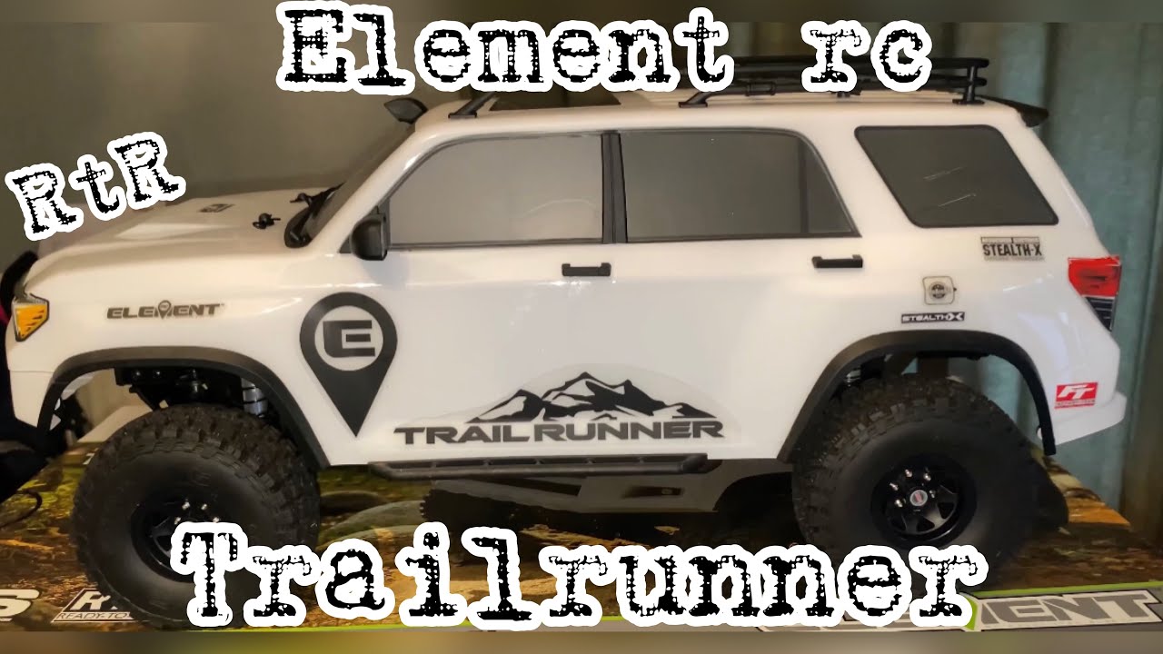 Element rc enduro trailrunner RTR 4x4 what&rsquo;s in the box