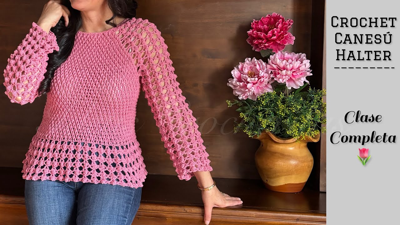 La blusa más tejida del año : Todas las tallas desde XS a 3XL.