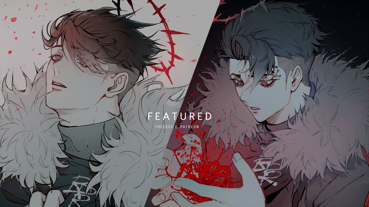 Speedpainting two RPR artworks - I was human | theCecile