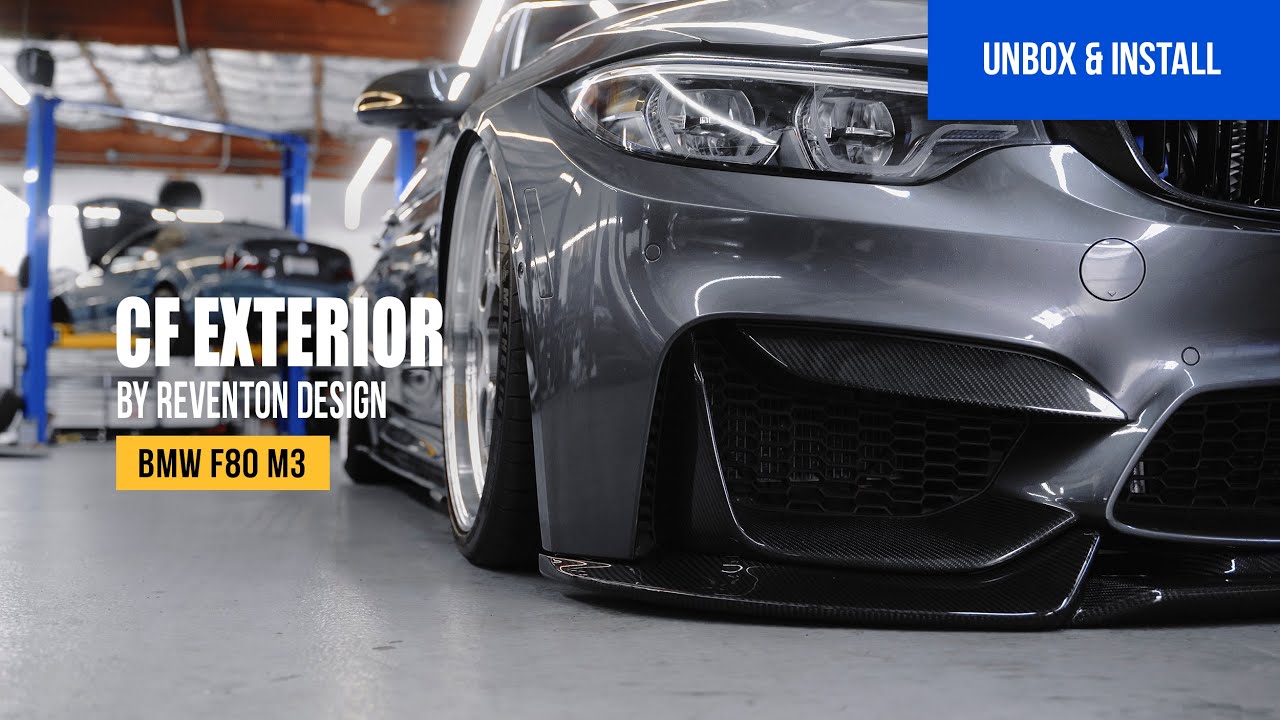 Reventon Design Carbon Fiber Trio BMW F80 F82 M3 M4 | SVBimmer
