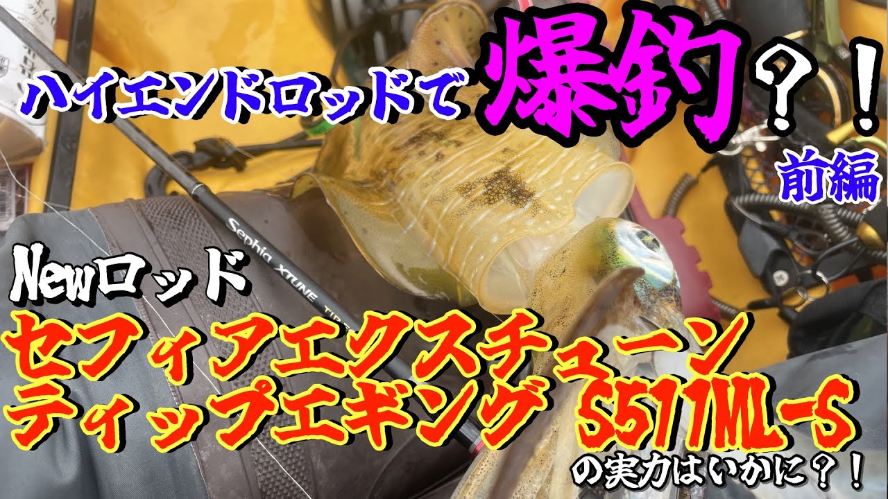 ハイエンドロッドで爆釣？！秋イカは最高の癒しです！　#ティップラン #釣り #カヤックフィッシング  #kayakfishing #hobie #ホビー #shimano #セフィアエクスチューン