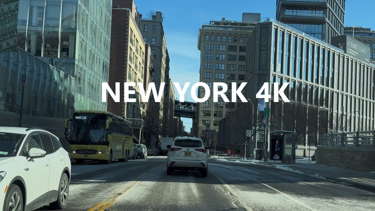 4K New York - Snowy Day - Driving tour of Brooklyn (  Street #34 ) - Dec 15, 2025