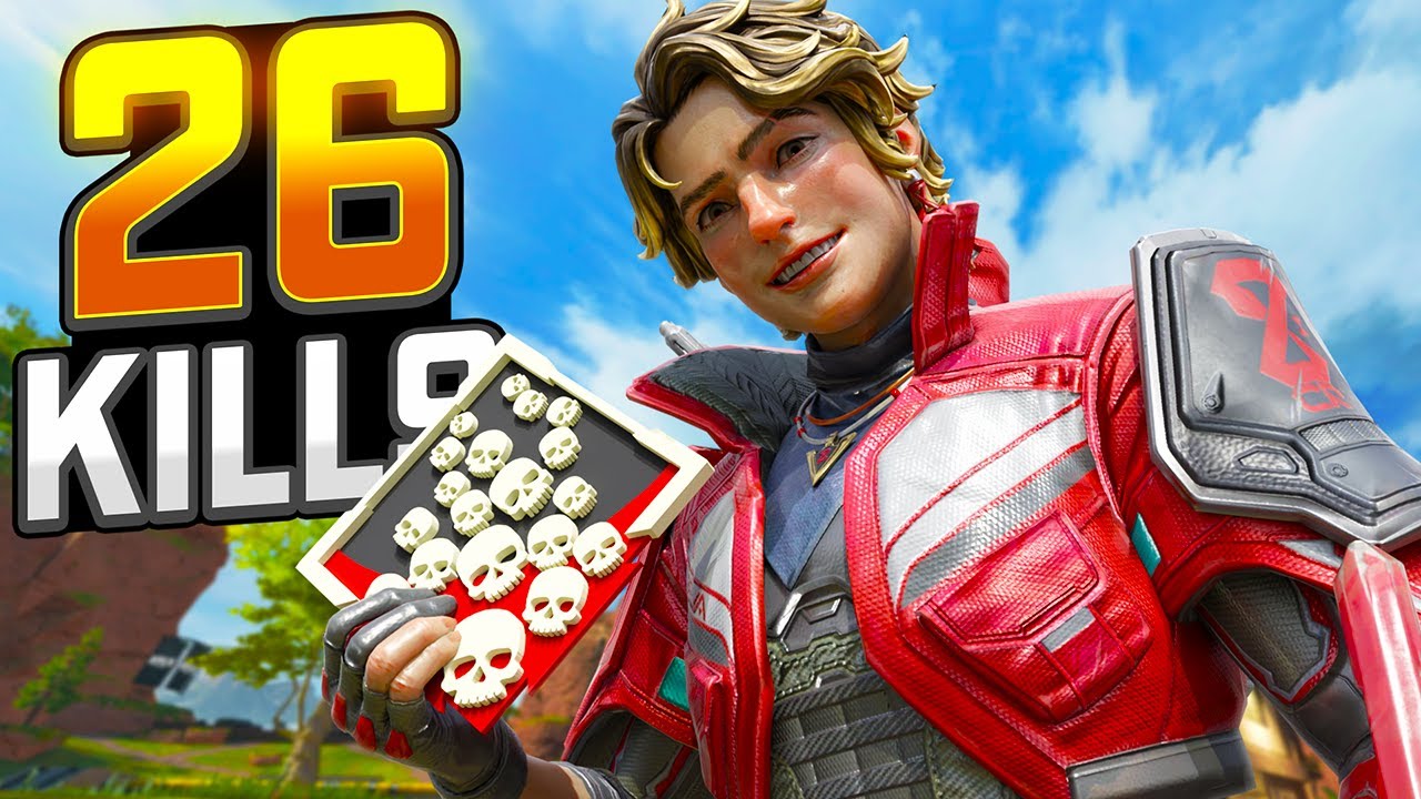 AMAZING Sparrow 26 KILLS and 5K Damage Apex Legends