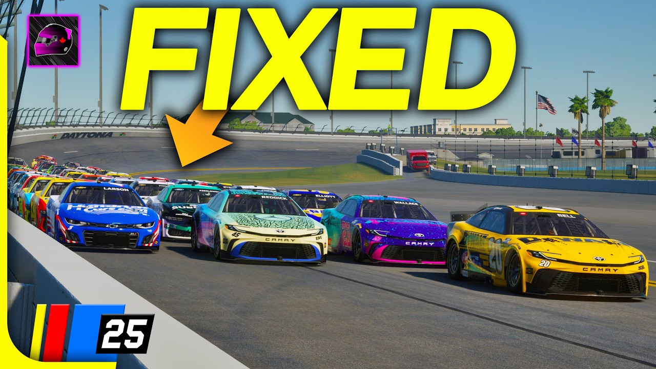 After 150 hours, I've found the BEST SETTINGS in NASCAR 25