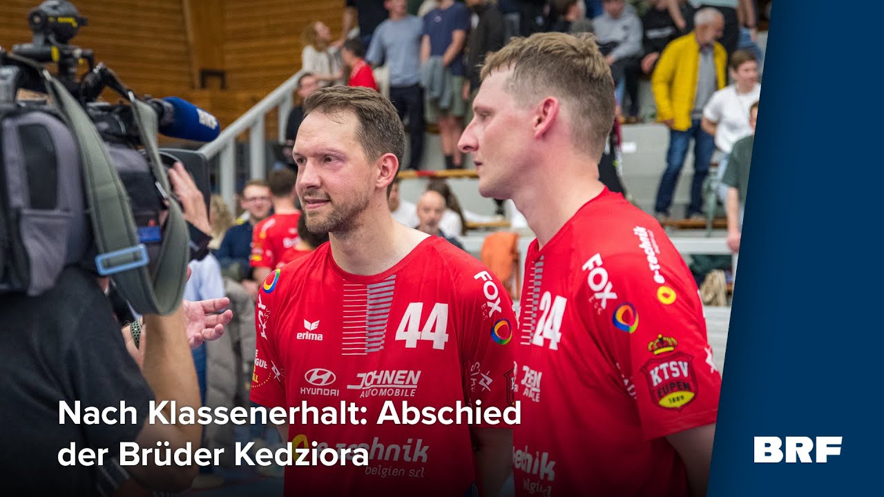 Kedziora-Brüder hängen Handball-Schuhe an den Haken