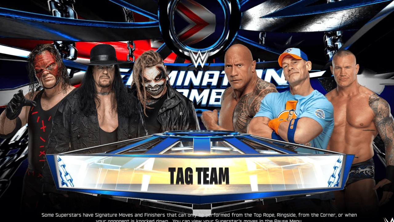 FULL MATCH - KANE & THE UNDERTAKER & BRAY WYATT VS THE ROCK & JOHN CENA & RANDY ORTON