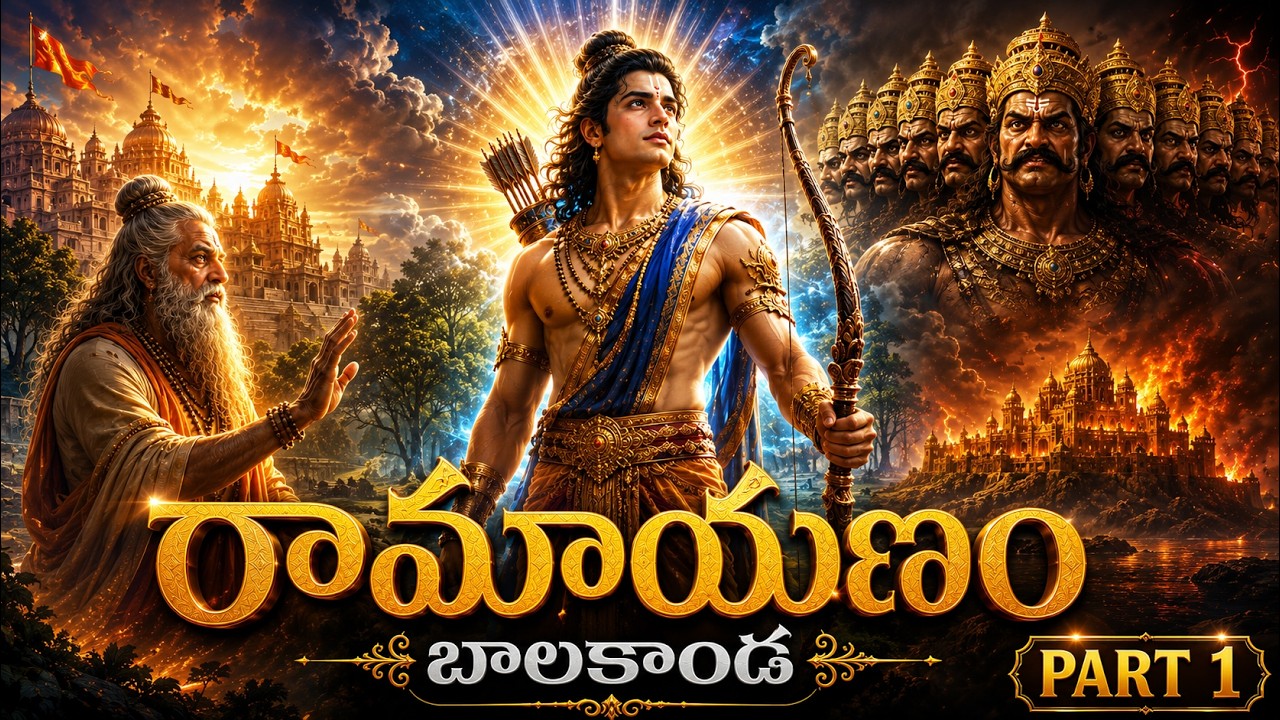 Ramayanam Bala Kanda Part 1 In Telugu | Ramayanam Full Story Explanation In Telugu