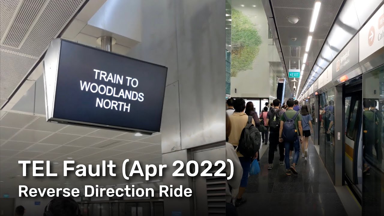 SMRT TEL [2026] Apr 2022 Train Fault Shuttle Service (Lentor → Springleaf)