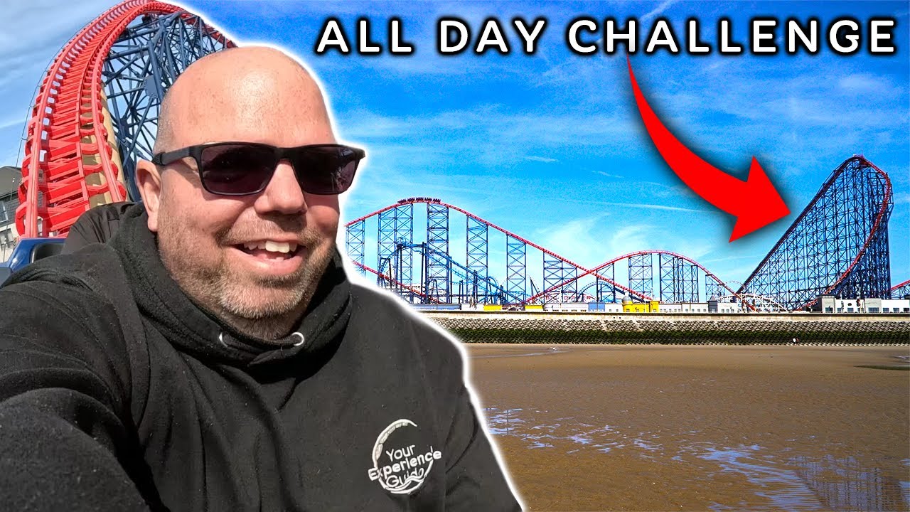 Riding The Big One ALL DAY at Blackpool Pleasure Beach Resort! | August 2025