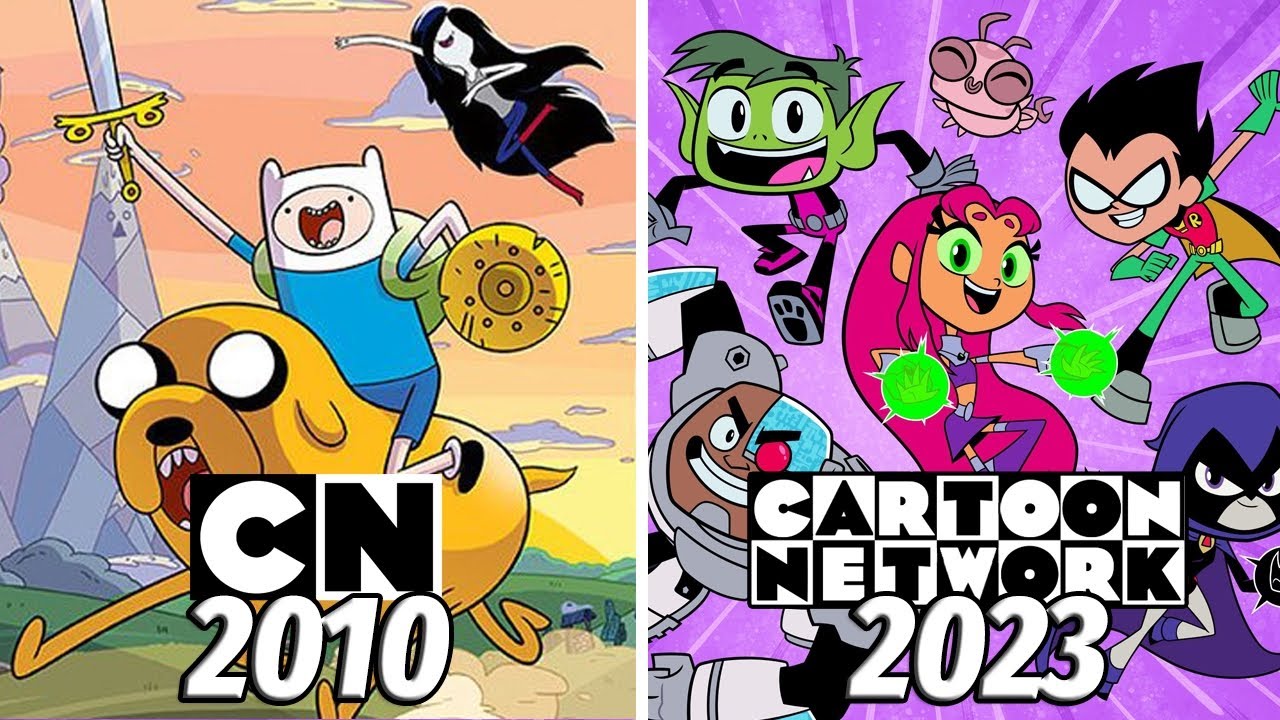 A incrível evolução do CARTOON NETWORK (2010-2023)
