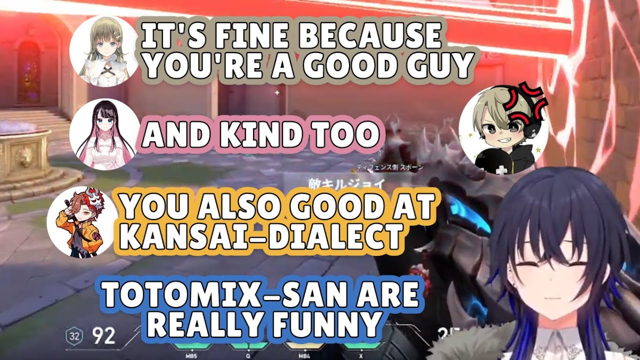 URUHA IS ENJOYING THE MOMENT OF TOTOMIX GETTING TEASED [ICHINOSE URUHA/VSPO]