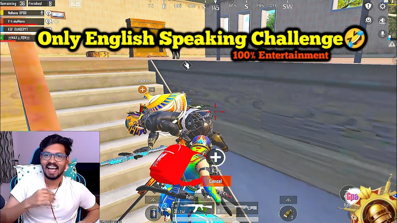Only English Speaking Challenge🤣 Full Comedy Video👌