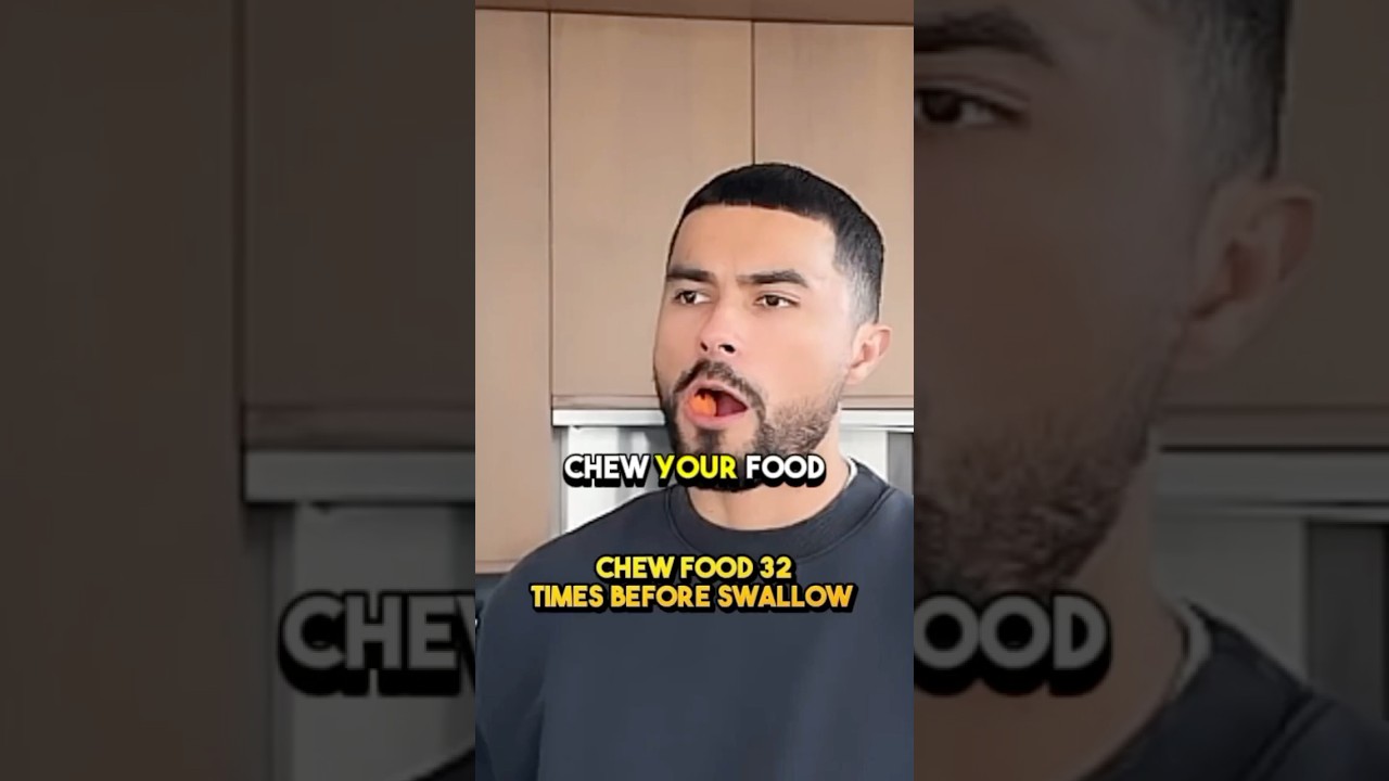 Why You Need To Chew Your Food 32 Times