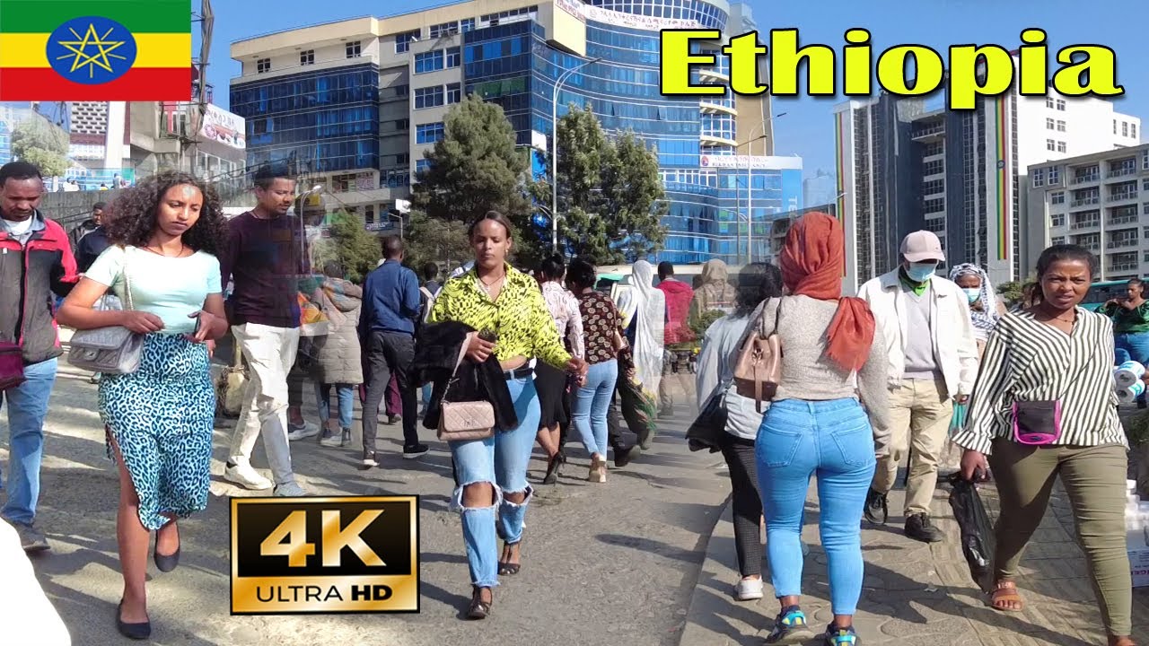 (መገናኛ ጠዋት) Morning Walking Tour Megenagna Addis Ababa, Ethiopia [4K]