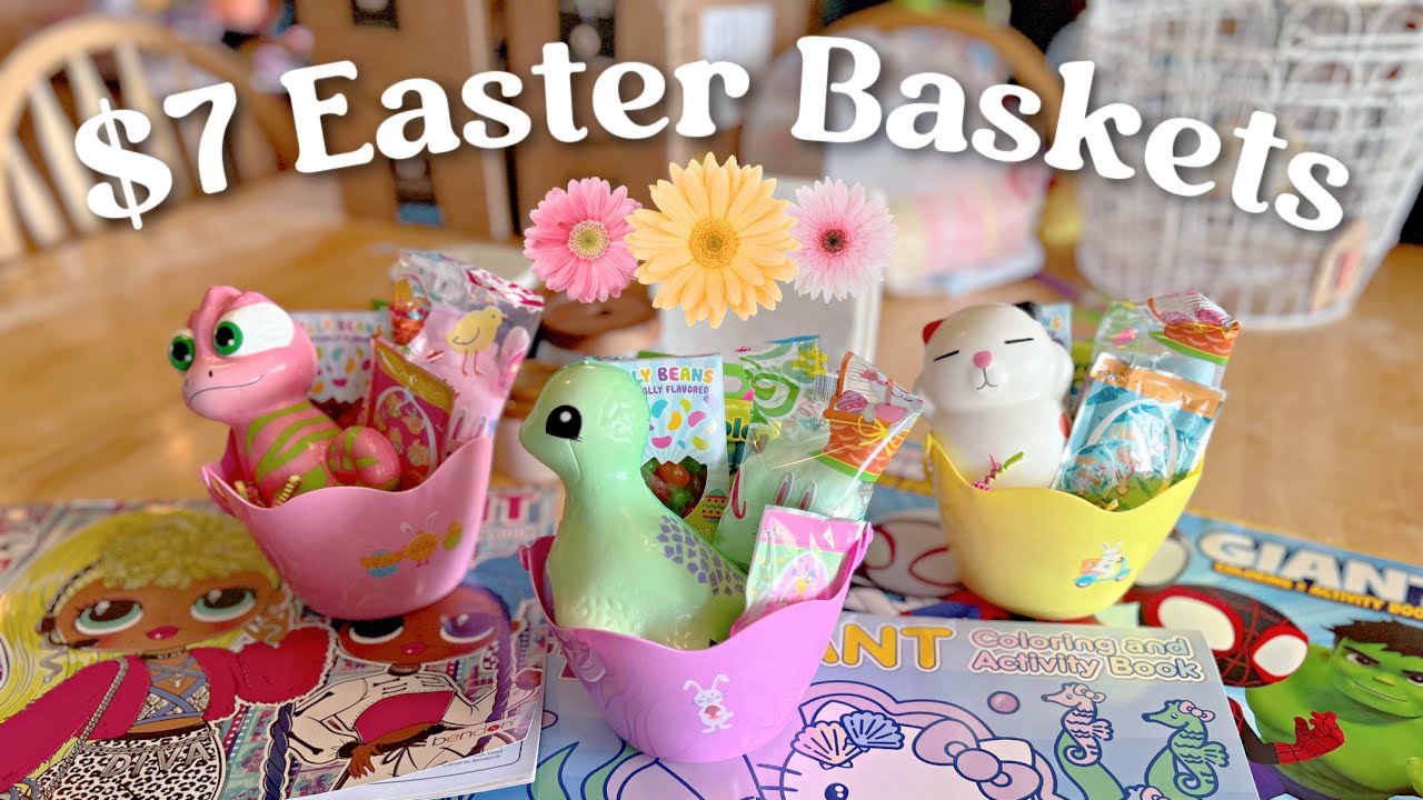 Dollar Tree Easter Baskets🐣