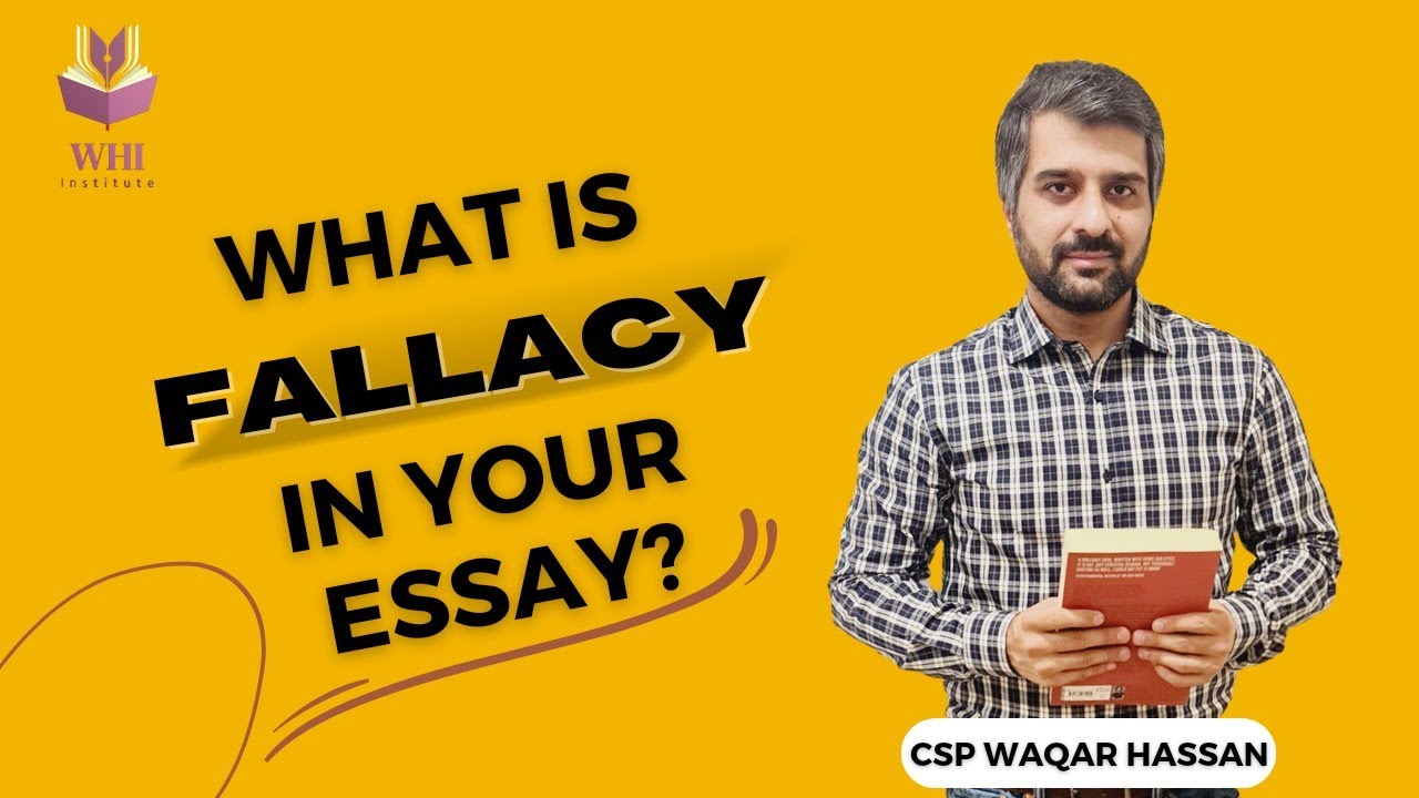 Why Students Fail Even After Writing A Grammatically Sound Essay? | The Reason Of Fallacy | CSS/PMS