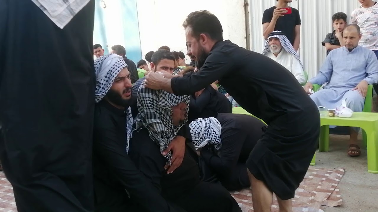 نعي لفقد الاب بصوت الناعي ابو اكرم الحلفي