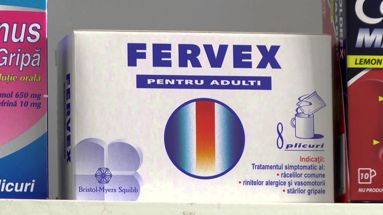Fervex, scos de pe piață
